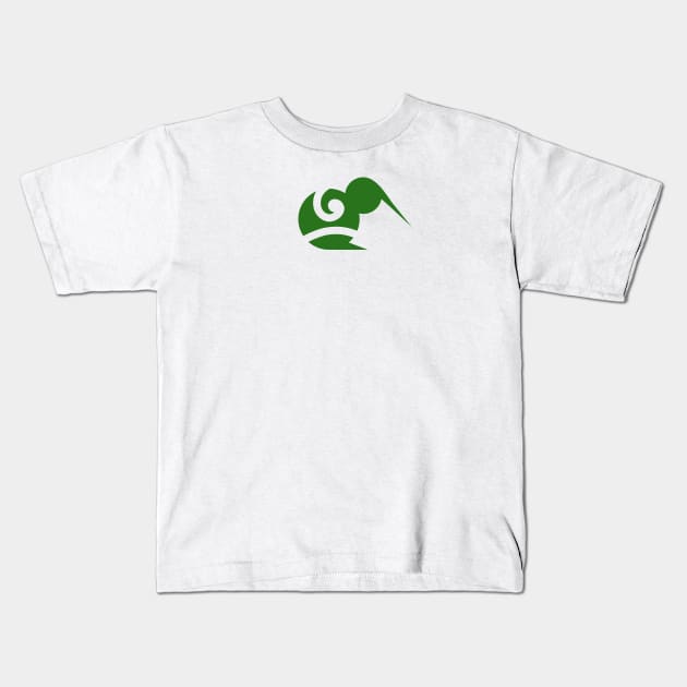 Kiwi Koru Greenstone Kids T-Shirt by OrangeCup